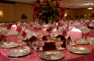 The banquet table details should never be overlooked!